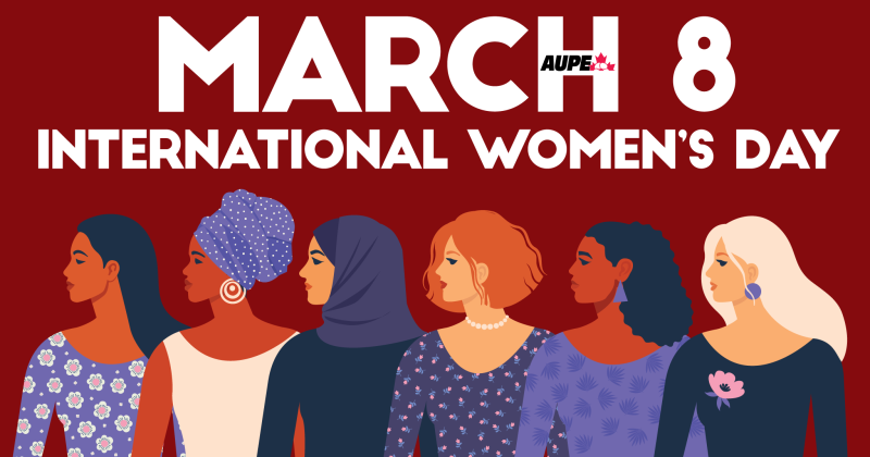March 8 is International Women's Day